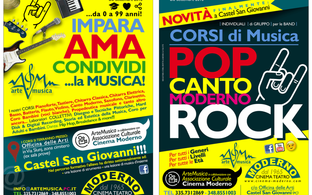 7° anniversario Artemusica – scuola di musica a Piacenza e provincia
