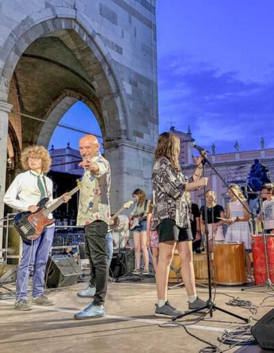 Concerto serale degli studenti ad ArteMusica in Piazza a Piacenza
